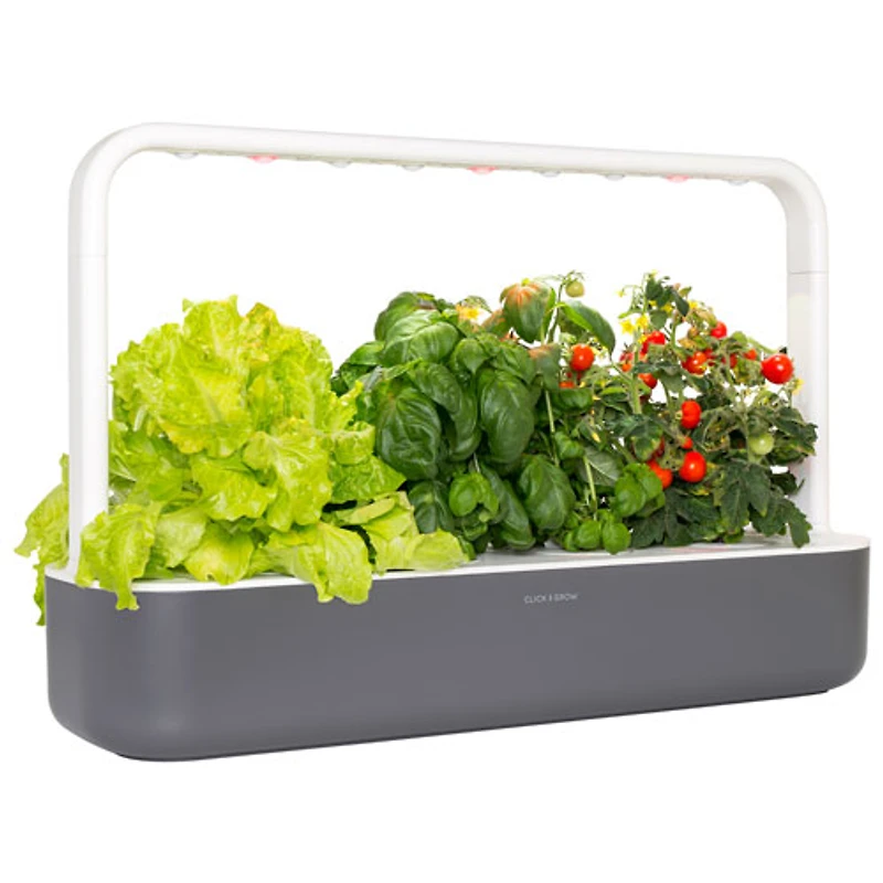 Jardin d'intérieur intelligent Smart Garden 9 de Click & Grow (SG9S8US) - Gris