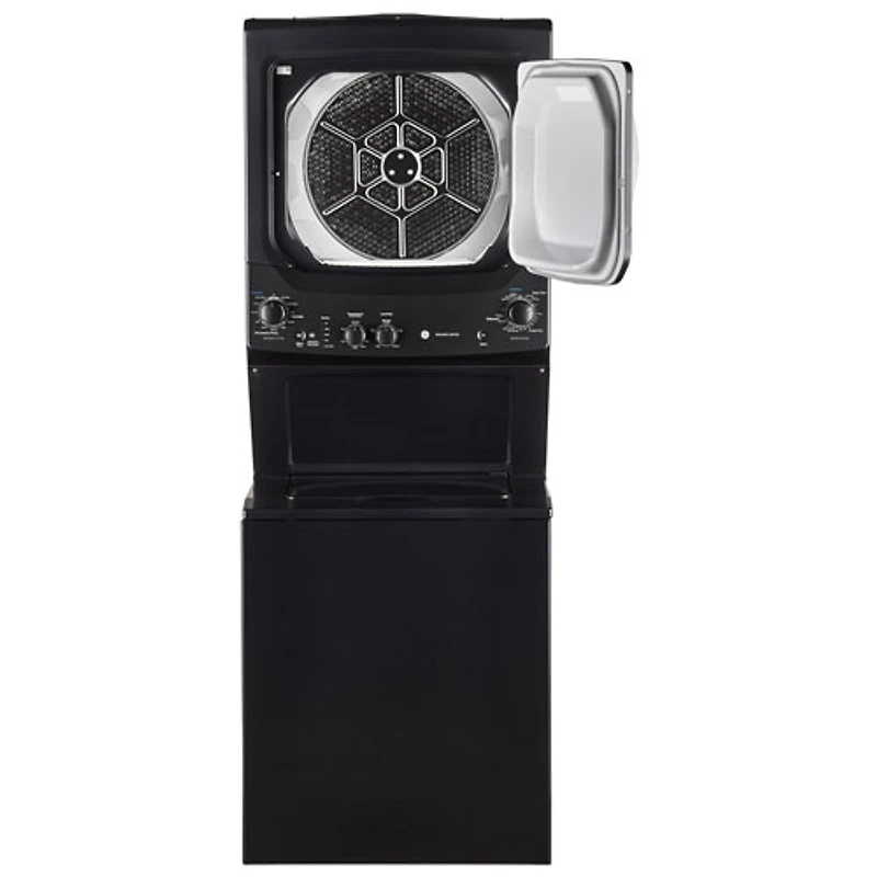 GE 4.4 Cu. Ft. Electric Washer & 5.9 Cu. Ft. Dryer Laundry Centre (GUD37ESMMDG) - Diamond Grey