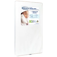 Matelas antimicrobien de 6 po pour lit de bébé/jeune enfant en bambou naturel Dual-Comfort de Graco