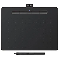 Wacom Intuos 8.5" x 5.3" Graphic Tablet with Stylus (CTL6100WLK0) - Black