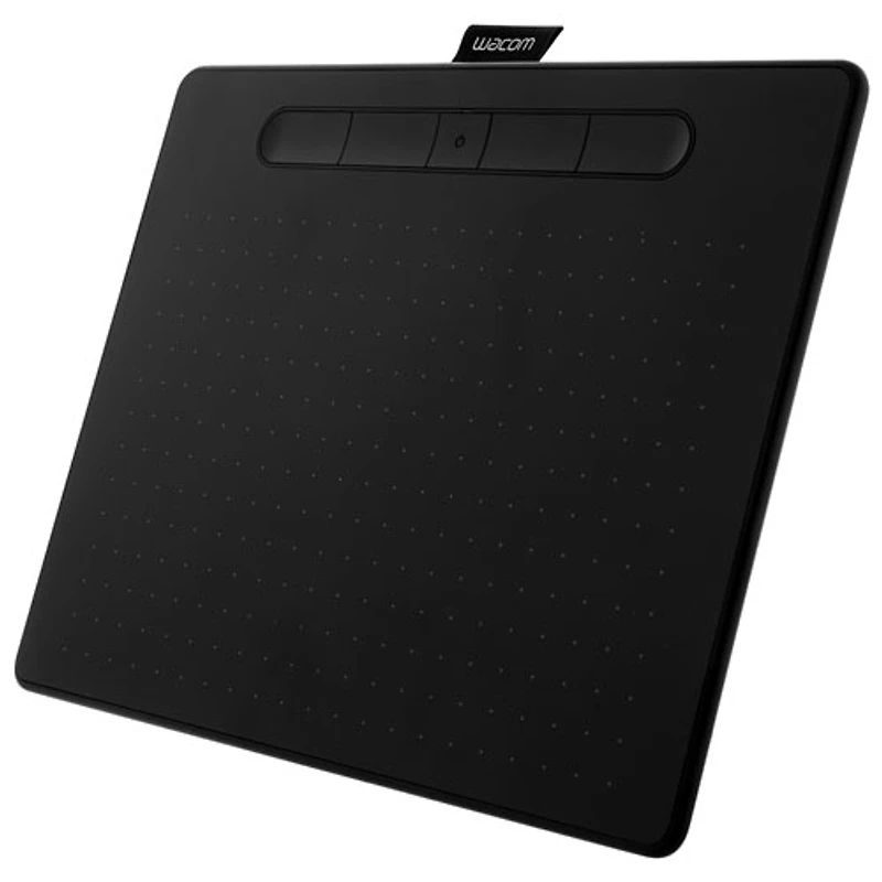 Wacom Intuos 8.5" x 5.3" Graphic Tablet with Stylus (CTL6100WLK0) - Black