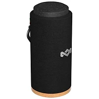 Haut-parleur sans fil Bluetooth étanche No Bounds Sport de House of Marley - Noir Signature