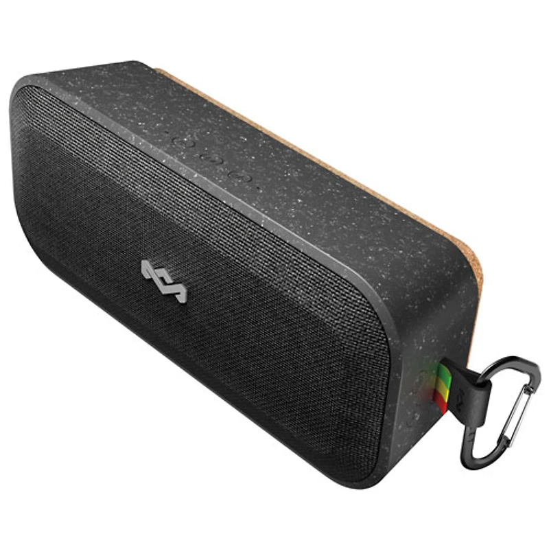 Haut-parleur sans fil Bluetooth étanche No Bounds XL de House of Marley - Noir Signature - Exclusivité Best Buy