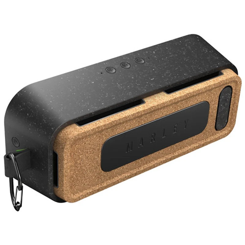 Haut-parleur sans fil Bluetooth étanche No Bounds XL de House of Marley - Noir Signature - Exclusivité Best Buy
