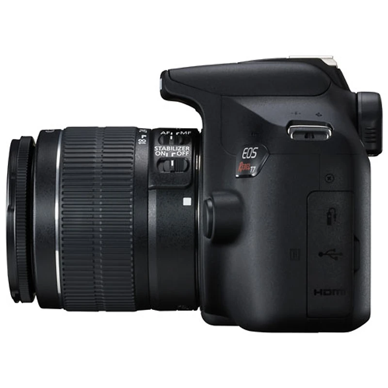 Appareil photo reflex numérique EOS Rebel T7 de Canon avec objectif IS 18-55 mm