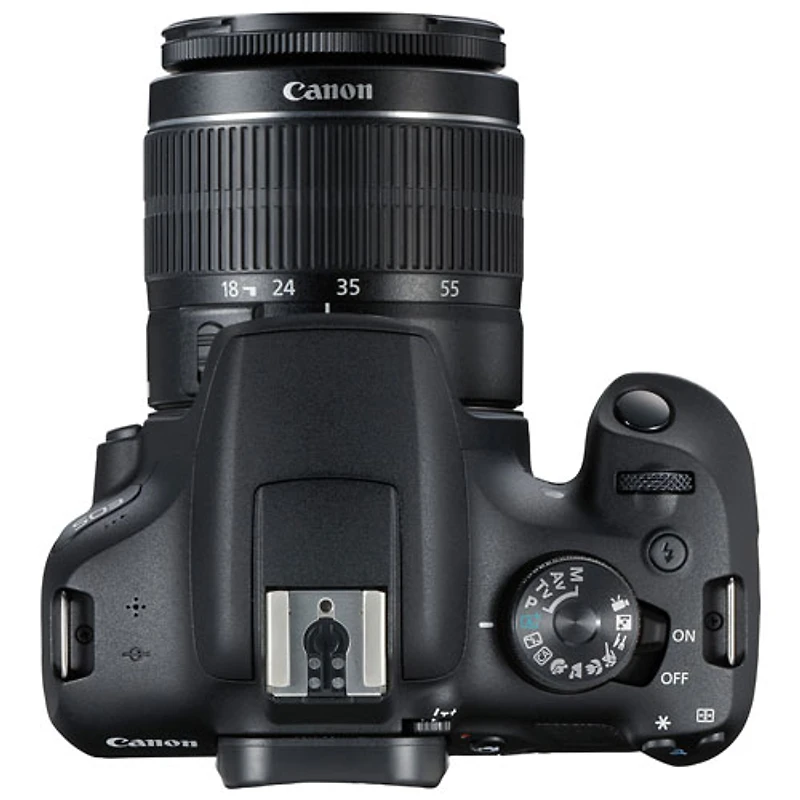 Appareil photo reflex numérique EOS Rebel T7 de Canon avec objectif IS 18-55 mm