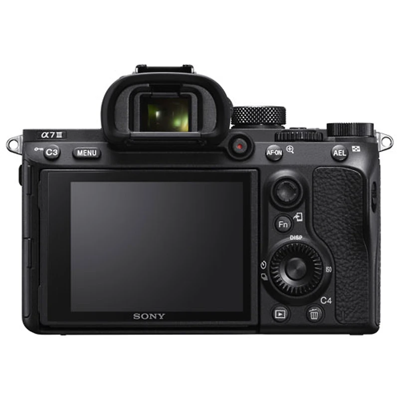 Appareil photo vlogueur sans miroir plein format Alpha a7 III de Sony (boîtier seulement)