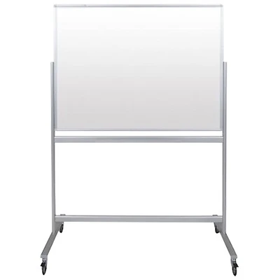 Tableau magnétique en verre double face mobile de Luxor (MMGB4836)