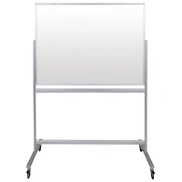 Tableau magnétique en verre double face mobile de Luxor (MMGB4836)