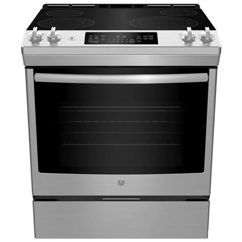Cuisinière électrique encastrable lisse convection autonet. 30 po Profile de GE (JCS830SMSS) - Inox