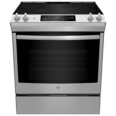 Cuisinière électrique encastrable lisse convection autonet. 30 po Profile de GE (JCS830SMSS) - Inox