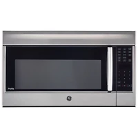 Four à micro-ondes à convection/hotte intégrée Profile de GE - -1,8 pi³ - Inox - BO - Parfait état