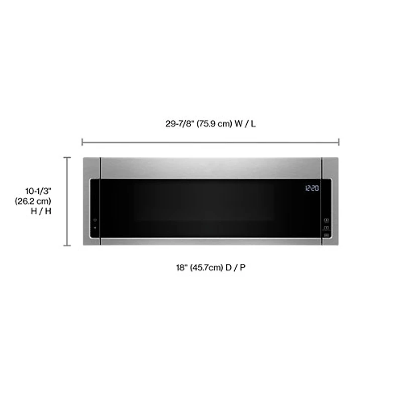 Whirlpool Over-The-Range Microwave - 1.1 Cu. Ft