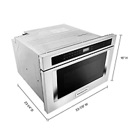 Four à micro-ondes encastrable de KitchenAid - 1,2 pi³ - Acier inoxydable