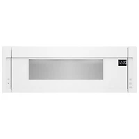 Four à micro-ondes à hotte intégrée de Whirlpool - 1,1 pi³ - Blanc