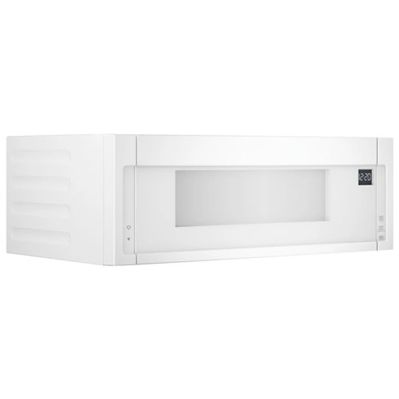Four à micro-ondes à hotte intégrée de Whirlpool - 1,1 pi³ - Blanc