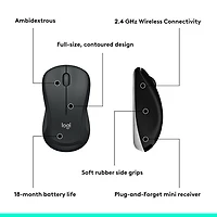 Logitech MK540 Wireless Optical Keyboard & Mouse Combo - French