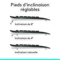 Logitech MK540 Wireless Optical Keyboard & Mouse Combo - French