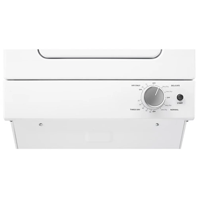 Duo laveuse électrique de 1,9 pi³ et sécheuse de 3,4 pi³ de Whirlpool (YWET4024HW) - Blanc