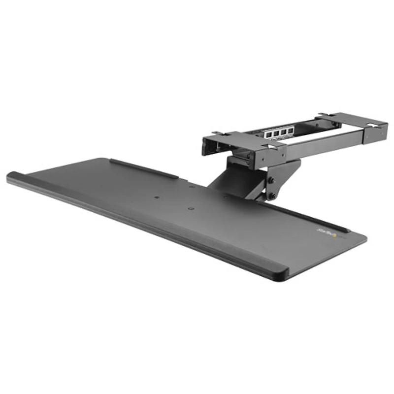 Plateau de clavier ajustable pour dessous de bureau de 26,4 po (largeur) de StarTech - Noir