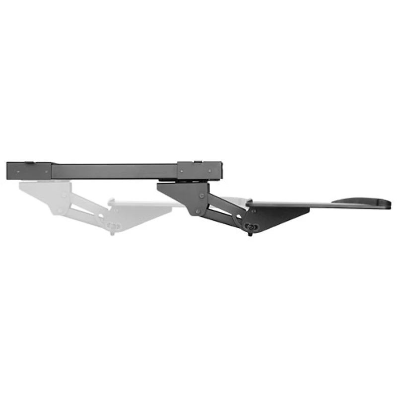 Plateau de clavier ajustable pour dessous de bureau de 26,4 po (largeur) de StarTech - Noir