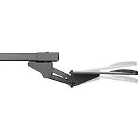 Plateau de clavier ajustable pour dessous de bureau de 26,4 po (largeur) de StarTech - Noir