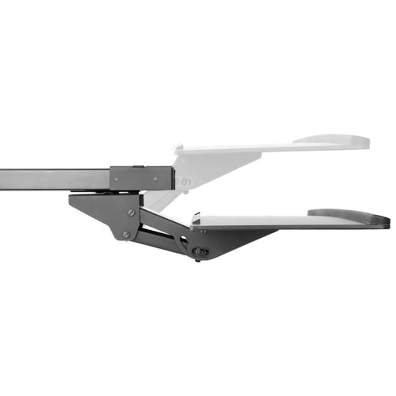 Plateau de clavier ajustable pour dessous de bureau de 26,4 po (largeur) de StarTech - Noir