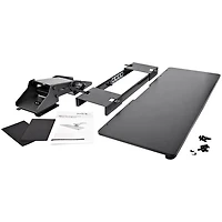 Plateau de clavier ajustable pour dessous de bureau de 26,4 po (largeur) de StarTech - Noir