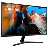 Moniteur FreeSync DEL VA Ultra HD 4K 60 Hz de 32 po de Samsung avec temps de réponse de 4 ms gris à gris (LU32J590UQNXZA) - Noir