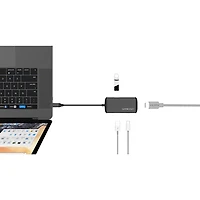Concentrateur USB-C EVRI avec Power Delivery d'OneAdaptr