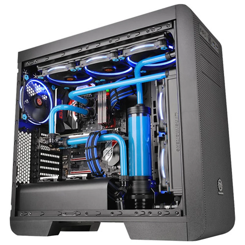 Ensemble de manchons de câble TtMod de Thermaltake ­ Noir - Bleu