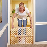 Barrière de sécurité à pression Quick-Fit de North States - Naturel - Blanc