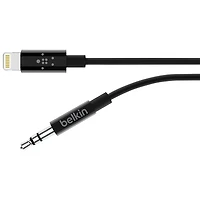 Belkin 1.83m (6 ft.) Lightning to Aux Cable - Black