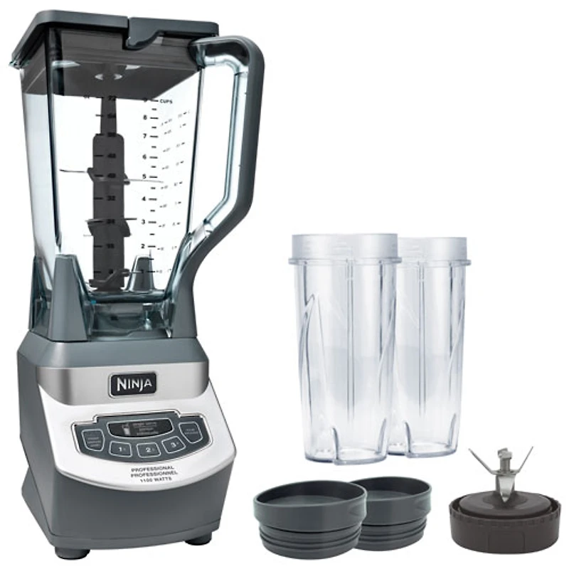 Mélangeur sur socle de 1,9 l et 1100 W Professional de Ninja - Gris