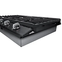 Surface de cuisson au gaz de 36 po à 5 brûleurs de Samsung (NA36N7755TG/AA) - Acier inoxydable