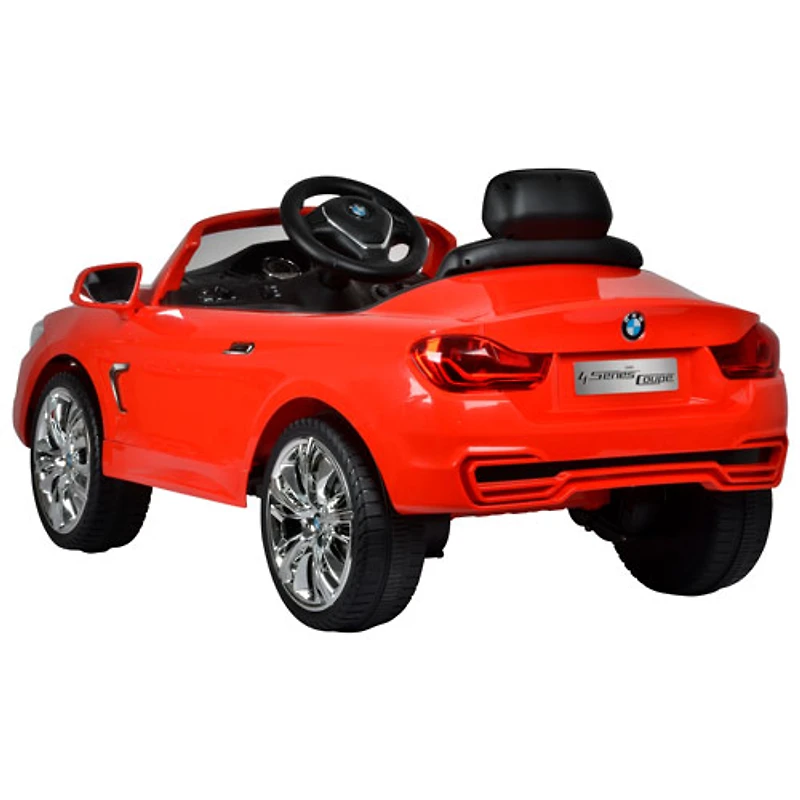 Jouet porteur électrique de série BMW 4 de Kool Karz - Rouge