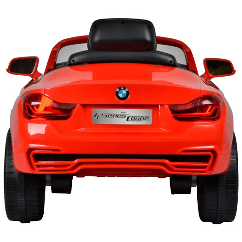 Jouet porteur électrique de série BMW 4 de Kool Karz - Rouge