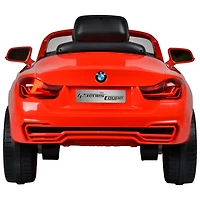 Jouet porteur électrique de série BMW 4 de Kool Karz - Rouge