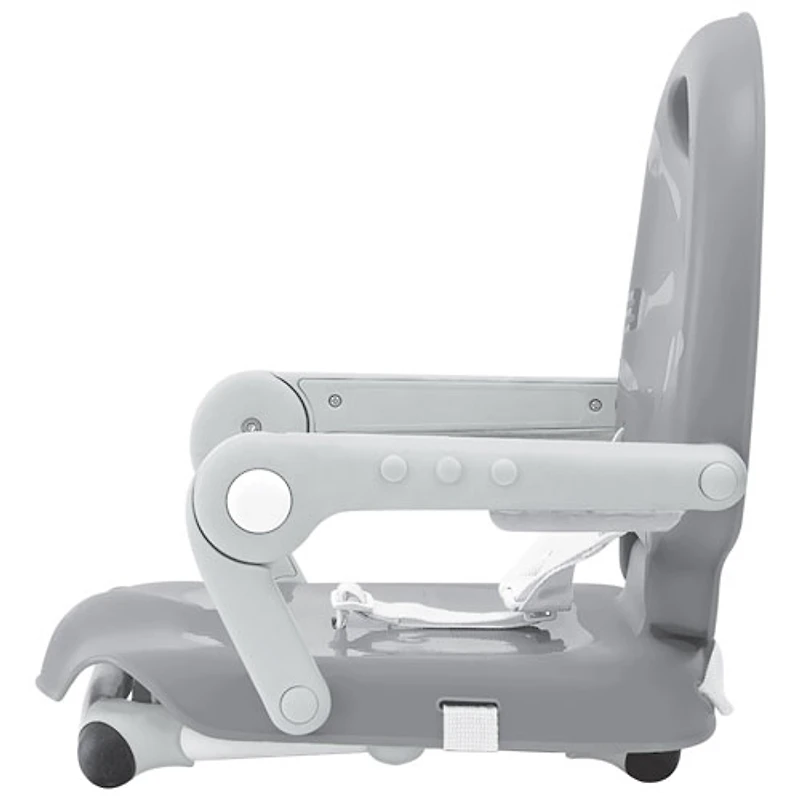 Siège rehausseur pliable Pocket Snack de Chicco avec plateau - Gris