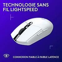 Souris de jeu optique sans fil de 12000 ppp G305 de Logitech
