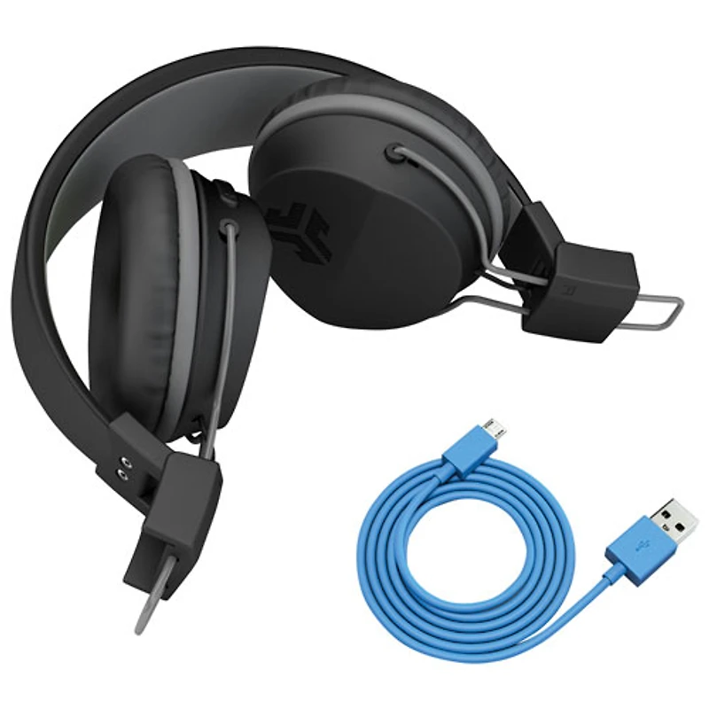 JLab Neon On-Ear Bluetooth Headphones - Black