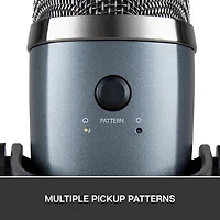 Microphone nano USB Yeti de Blue Microphones - Gris