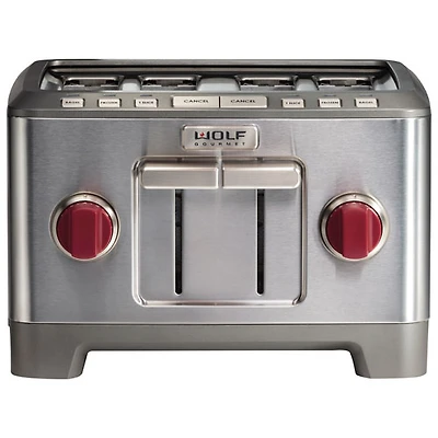 Wolf Gourmet Toaster - 4-Slice - Stainless Steel