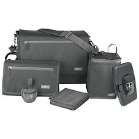 Sac à couches messager Ultra de bbluv - Anthracite