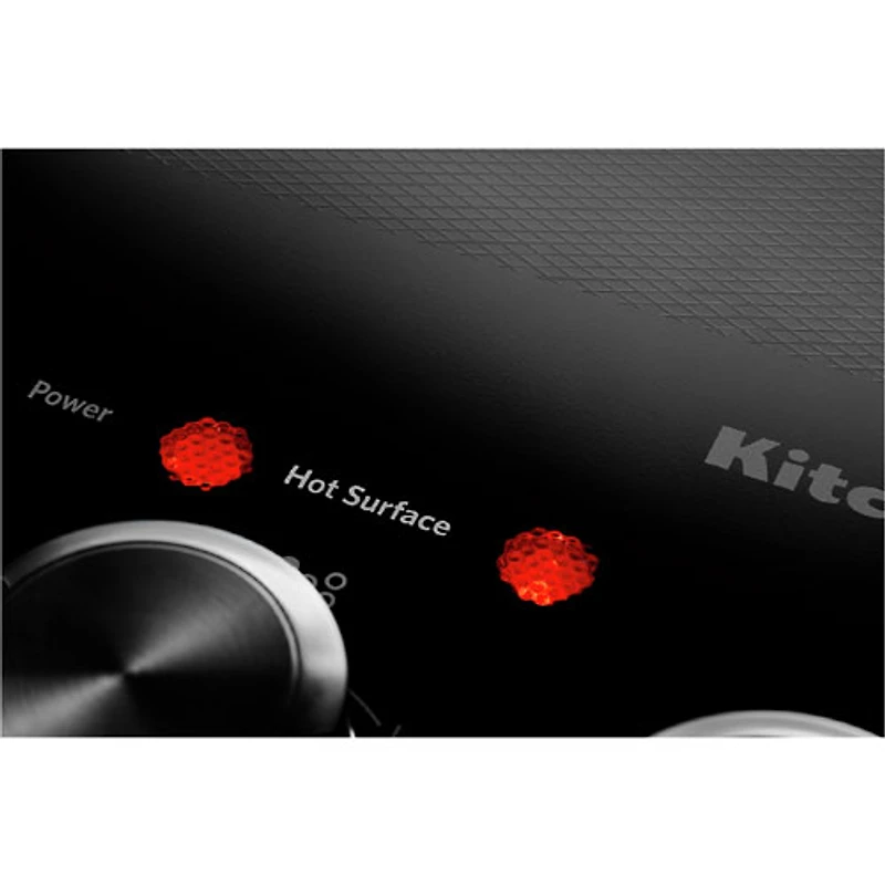 KitchenAid 30" 5-Element Electric Cooktop (KCES550HBL) - Black