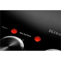 KitchenAid 30" 5-Element Electric Cooktop (KCES550HBL) - Black
