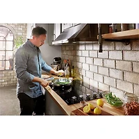 KitchenAid 30" 5-Element Electric Cooktop (KCES550HBL) - Black
