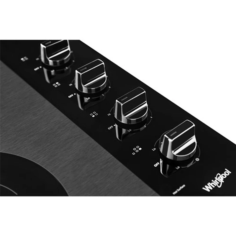 Whirlpool 30" 4-Element Electric Cooktop (WCE55US0HB) - Black