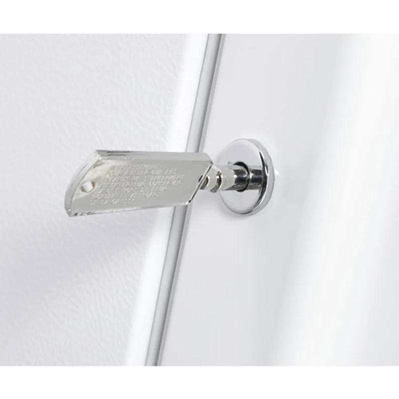 Congélateur vertical sans givre 17,3 pi³ de GE (FUF17SMRWW)