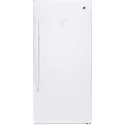 Congélateur vertical sans givre 14,1 pi³ de GE (FUF14SMRWW)